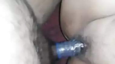 Indian wife with condom fucking 