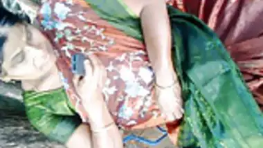 SATIN SILK SAREE AUNTY