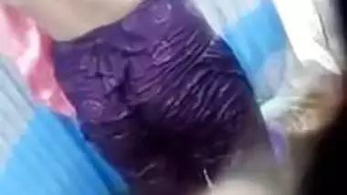 Indian teen girl bath, caught by hidden cam.