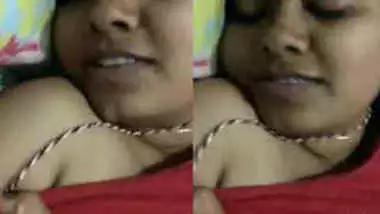 Sexually unsatisfied Desi woman exposes tits thinking about hubby's XXX sausage