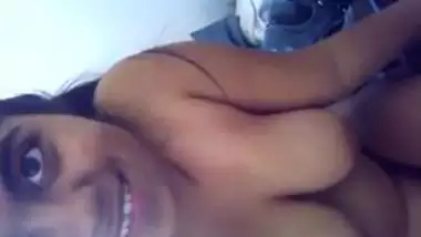 Chubby college girl satisfies her lover with a wonderful oral sex