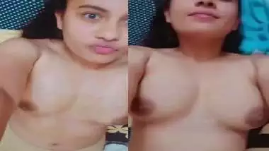 Nude village girl topless selfie video making