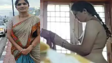 Mature Andhra aunty dress change nude viral capture