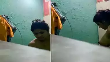 Sexy mom dress change caught by horny son viral MMS