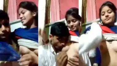 Pervert sucks cousin sister?s juicy boobs in desi mms