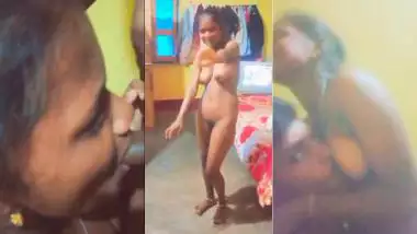 Village guy records his desi porn by fucking his young GF